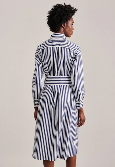 Kleid Streifen in Dunkelblau |  Seidensticker Onlineshop
