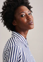 Robe rayures in Bleu Foncé |  Seidensticker Onlineshop