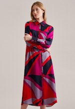 Satin Maxi Kleid in Rot |  Seidensticker Onlineshop