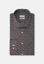 Regular Business Hemd Druck in Rot |  Seidensticker Onlineshop