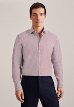 Chemise Business Regular Popeline Col Kent in Rouge |  Seidensticker Onlineshop