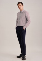 Regular Business Hemd Druck in Rot |  Seidensticker Onlineshop