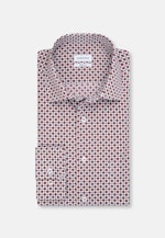 Regular Business Hemd Druck in Rot |  Seidensticker Onlineshop