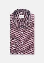 Slim Business Hemd Kleinmuster in Rot |  Seidensticker Onlineshop