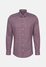 Slim Business Hemd Kleinmuster in Rot |  Seidensticker Onlineshop