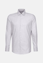 Shaped Chemise en flanelle Uni in Gris |  Seidensticker Onlineshop