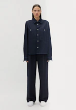 Regular Casual Hemd Uni in Dunkelblau |  Seidensticker Onlineshop