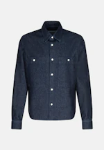 Regular Casual Hemd Uni in Dunkelblau |  Seidensticker Onlineshop