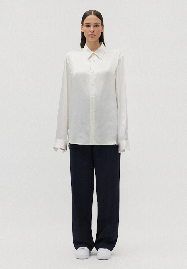 Regular Casual shirt Uni in Ecru |  Seidensticker Onlineshop