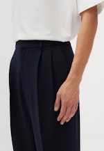 Pleated trousers Oversized in Dark Blue |  Seidensticker Onlineshop