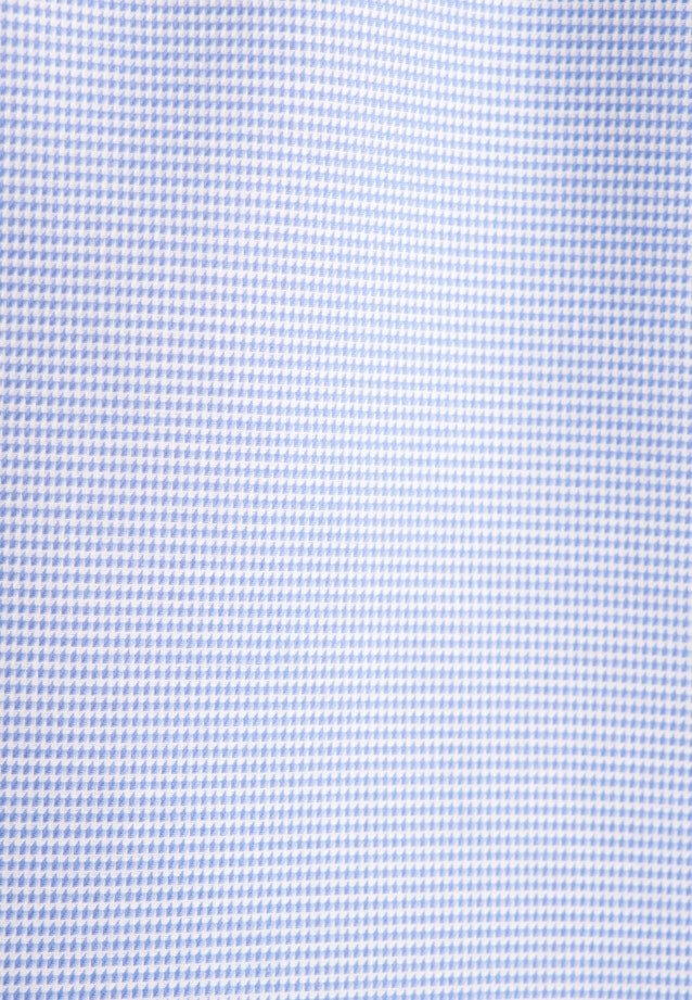 Regular Business Hemd Struktur in Mittelblau |  Seidensticker Onlineshop