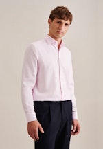 Pepita Business Hemd in Regular mit Kent-Collar in Rose |  Seidensticker Onlineshop