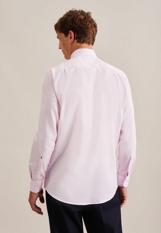 Pepita Business Hemd in Regular mit Kent-Collar in Rose |  Seidensticker Onlineshop