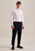Regular Business Hemd Struktur in Rosa |  Seidensticker Onlineshop