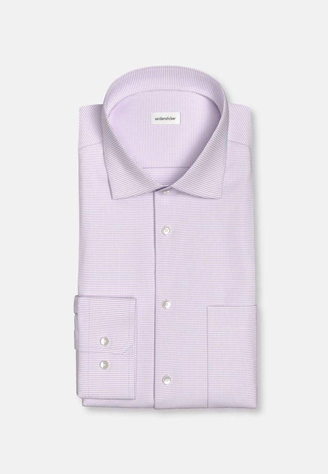 Regular Business Hemd Struktur in Rosa |  Seidensticker Onlineshop