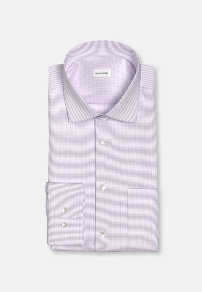 Regular Chemise d'affaires Structure dans Rose Fuchsia | Boutique en ligne Seidensticker