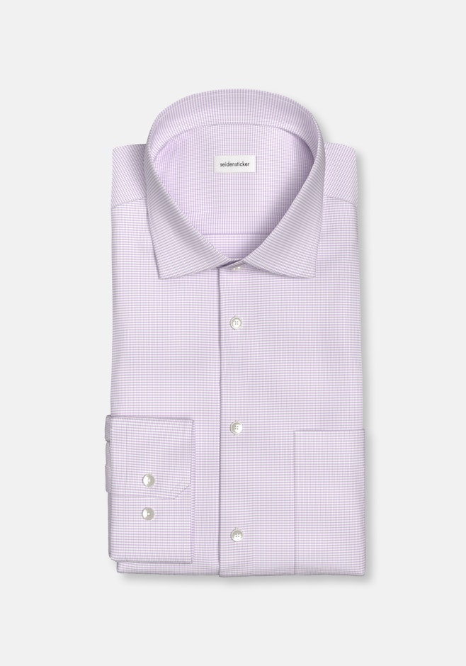 Regular Chemise d'affaires Structure dans Rose Fuchsia | Boutique en ligne Seidensticker