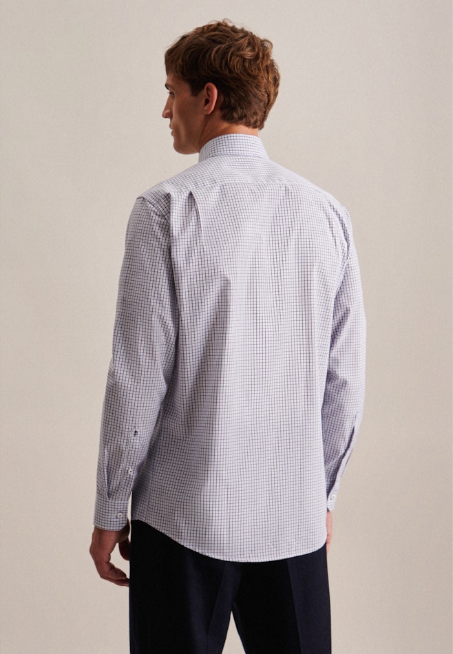 Non-iron Poplin Business Shirt in Regular with Kent-Collar in Red | Seidensticker online shop