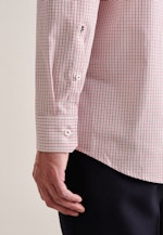 Regular Chemise d'affaires carreaux in Rouge |  Seidensticker Onlineshop
