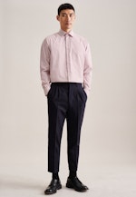 Regular Chemise d'affaires carreaux in Rouge |  Seidensticker Onlineshop