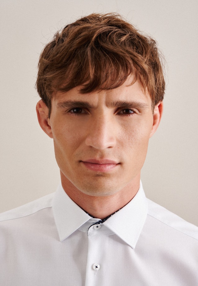 Regular Business shirt Uni in White |  Seidensticker Onlineshop