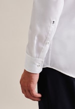 Non-iron Twill Business Shirt in Regular with Kent-Collar in White |  Seidensticker Onlineshop