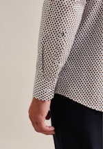 Regular Business shirt Small pattern in Brown |  Seidensticker Onlineshop