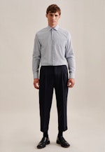 Regular Business shirt Stripe in Green |  Seidensticker Onlineshop