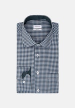 Non-iron Poplin Business Shirt in Regular with Kent-Collar in Green |  Seidensticker Onlineshop