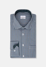 Regular Chemise d'affaires carreaux in Vert |  Seidensticker Onlineshop