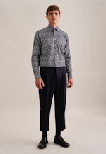 Regular Business Hemd Floral in Braun |  Seidensticker Onlineshop