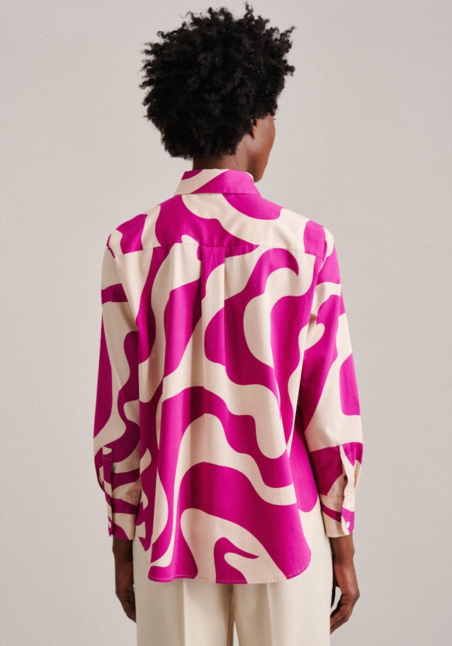 Satin Shirt Blouse in Pink | Seidensticker Onlineshop