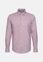 Shaped Business shirt Print in Red |  Seidensticker Onlineshop