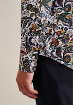 Slim Chemise d'affaires Floral in Vert |  Seidensticker Onlineshop