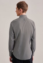 Shaped Business shirt Print in Green |  Seidensticker Onlineshop