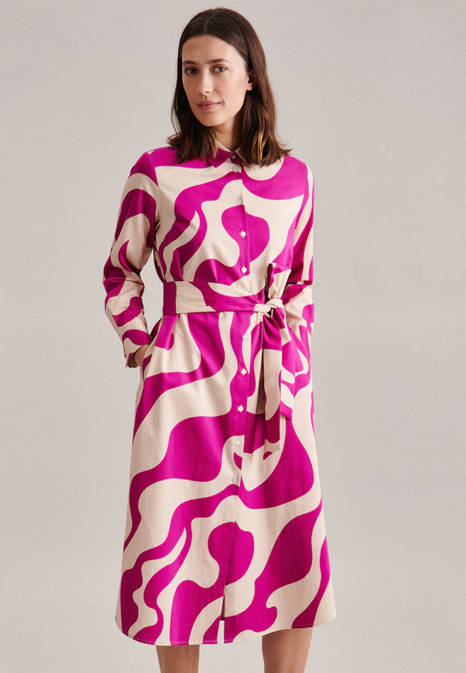 Robe Imprimé dans Rose Fuchsia | Boutique en ligne Seidensticker