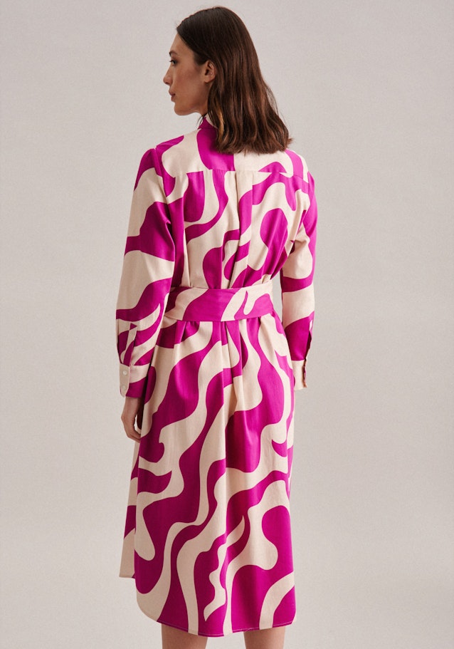 Satin Maxi Kleid in Rosa/Pink | Seidensticker Onlineshop