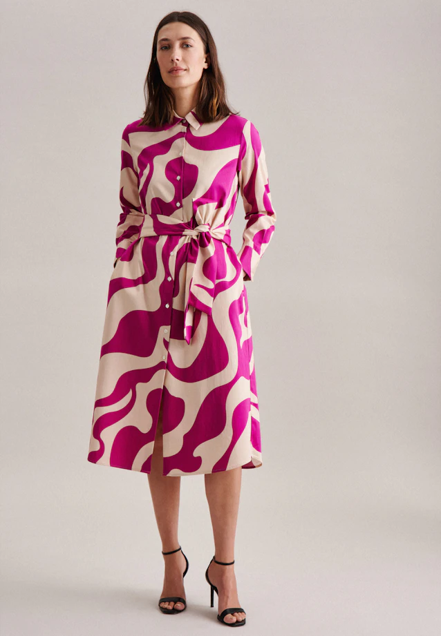 Dress Print in Pink |  Seidensticker Onlineshop