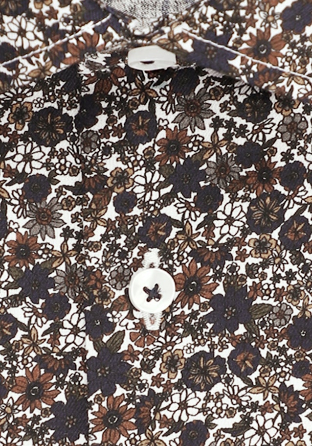 Slim Business Hemd Floral in Braun | Seidensticker Onlineshop