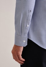 X-Slim Business Hemd Uni in Mittelblau |  Seidensticker Onlineshop
