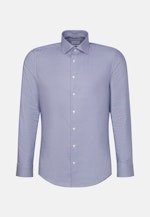 X-Slim Business Hemd Uni in Mittelblau |  Seidensticker Onlineshop