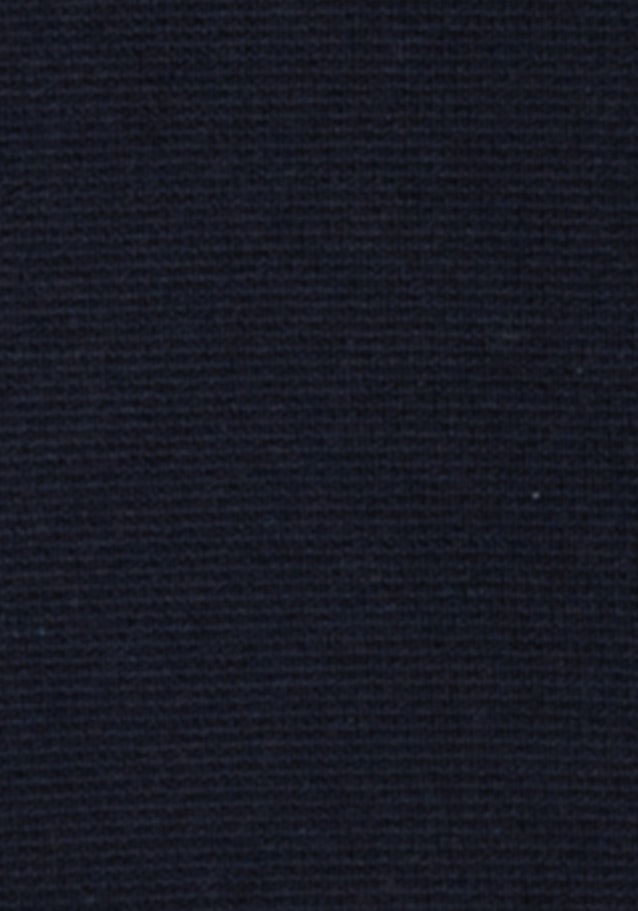 Pullover Regular in Bleu Foncé |  Seidensticker Onlineshop