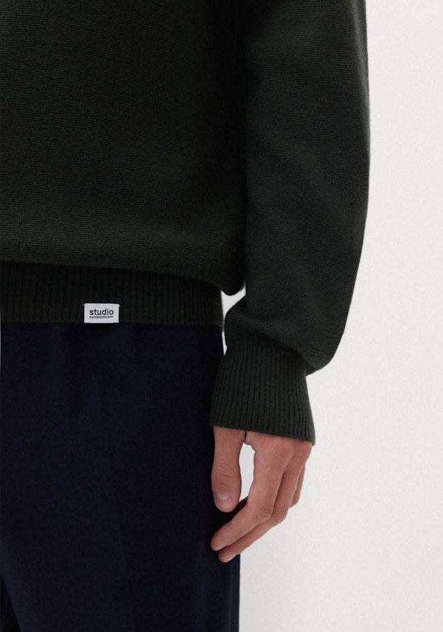 Pullover Regular in Grün |  Seidensticker Onlineshop