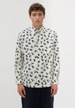 Regular Casual Hemd Druck in Ecru |  Seidensticker Onlineshop