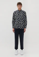 Regular Casual shirt Print in Dark Blue |  Seidensticker Onlineshop