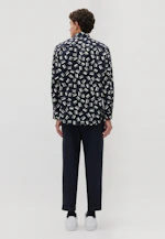 Regular Casual Hemd Druck in Dunkelblau |  Seidensticker Onlineshop