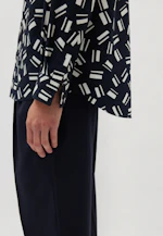 Regular Casual Hemd Druck in Dunkelblau |  Seidensticker Onlineshop