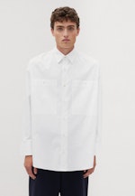 Chemise casual Oversized in Blanc |  Seidensticker Onlineshop