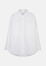 Chemise casual Oversized in Blanc |  Seidensticker Onlineshop