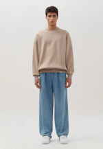 Crew Neck Pullover Uni in Brown |  Seidensticker Onlineshop